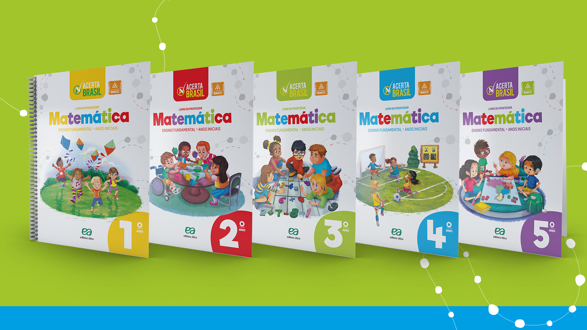 Cadernos Acerta Brasil de matemática do ensino fundamental 1