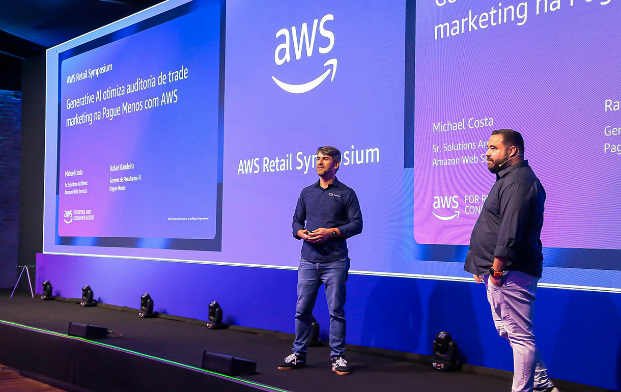 lab212_Portfolio_AWS Retail Symposium_Mosaico-Palestrantes Michael e Rafael